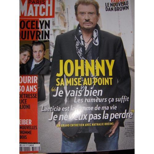 Paris Match N° 3157 : 19/11/2009: Hallyday/ Quivrin+Taglioni/ Ferr... on Productcaster.