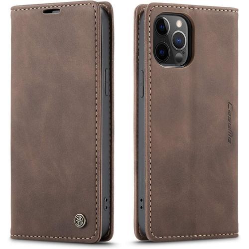 Coque Compatible Avec Iphone 12 Pro Max(6.7),Etui En Cuir Flip Hous... on Productcaster.