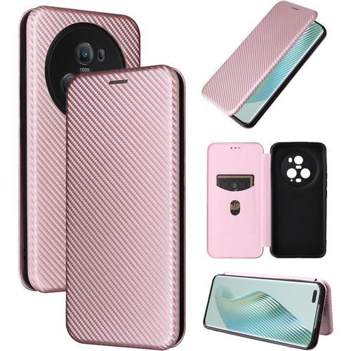 Etuis Flip Smartphone For Huawei Honor Magic5 Pro Coque, Luxe Fibre... on Productcaster.