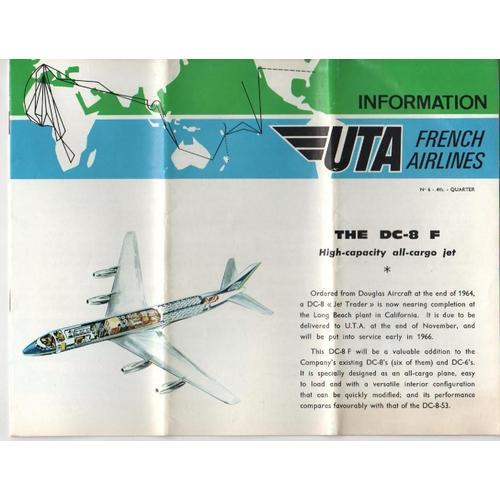 Uta French Airlines N° 6 : The Dc8 F on Productcaster.