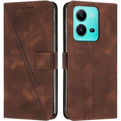 Boite A Flip Telephonique Compatible Avec Vivo V25 Etui Portefeuill... on Productcaster.