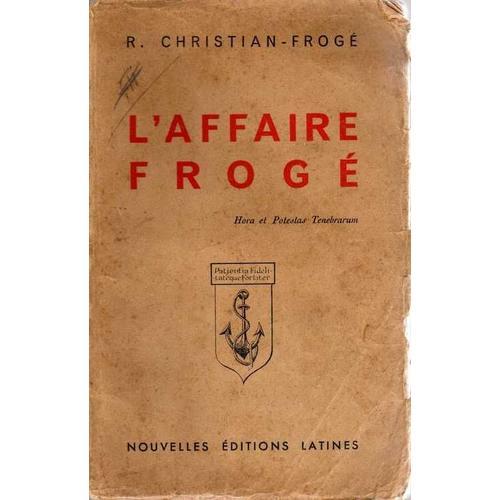 L'affaire Frogé on Productcaster.