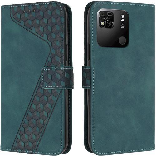 Coque Pour Xiaomi Redmi 9c, ¿¿Tui Housse Protection En Cuir Pu Poch... on Productcaster.