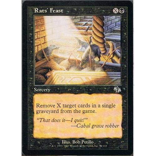 Rat's Feast ( Festin Des Rats ) - Magic Mtg - Judgement 71 - C on Productcaster.