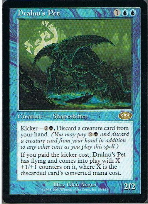 Dralnu¿S Pet ( Familier De Dralnu ) - Magic Mtg - Planeshift Vo 23 ... on Productcaster.