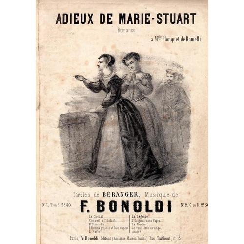 Adieux De Marie Stuart on Productcaster.