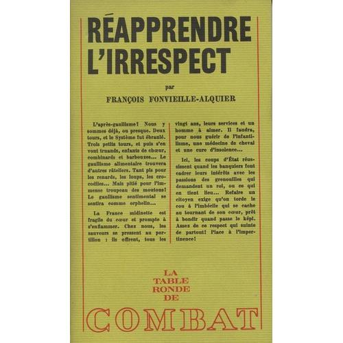 Reapprendre L'irrespect on Productcaster.