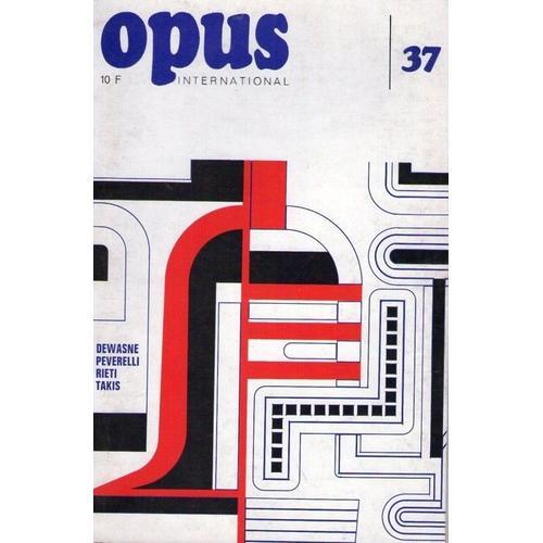 Opus International - Octobre 1972 - N° 37 : Jean Dewasne - Vers Le... on Productcaster.