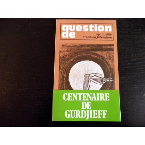 Question De N° 23 : Spiritualité Tradition Littérature on Productcaster.