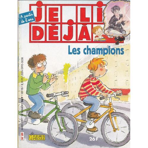 Je Lis Déja N° 89 : Les Champions on Productcaster.