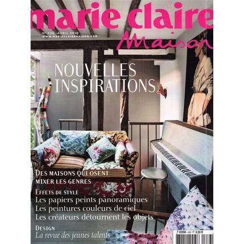 Marie Claire Maison N° 436 : Nouvelles Inspirations on Productcaster.