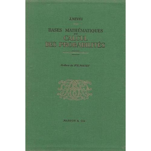 Bases Mathématiques Du Calcul Des Probabilités on Productcaster.