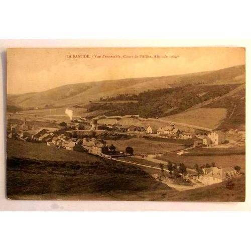 Carte Postale Ancienne Lozere La Bastide Vue D Ensemble Cours De L ... on Productcaster.