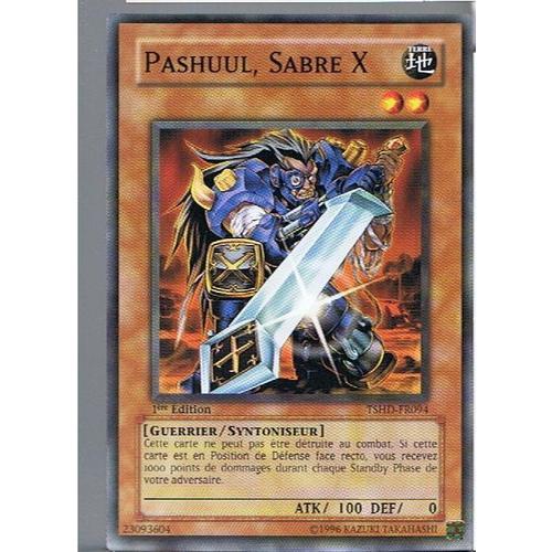 Pashuul Sabre X - Yu-Gi-Oh! - Tshd-Fr094 - C on Productcaster.