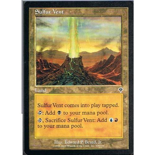 Sulfur Vent ( Geyser De Soufre ) - Magic Mtg - Invasion Vo 328 - C on Productcaster.