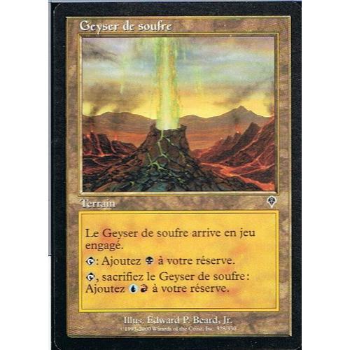 Geyser De Soufre ( Sulfur Vent ) - Magic Mtg - Invasion 328 - C on Productcaster.