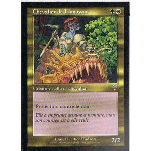 Chevalier De Llanowar ( Llanowar Knight ) - Magic Mtg - Invasion 25... on Productcaster.