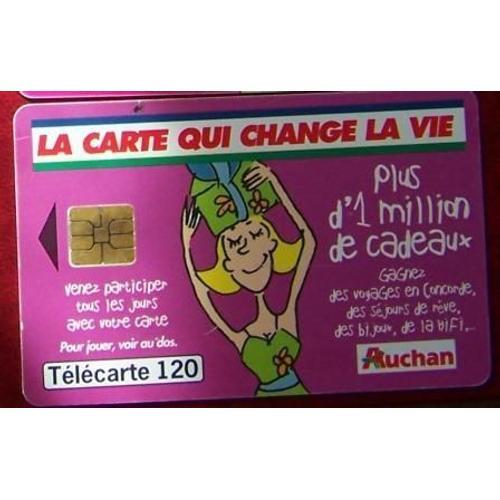 Telecarte Auchan 120u 09/1999 on Productcaster.