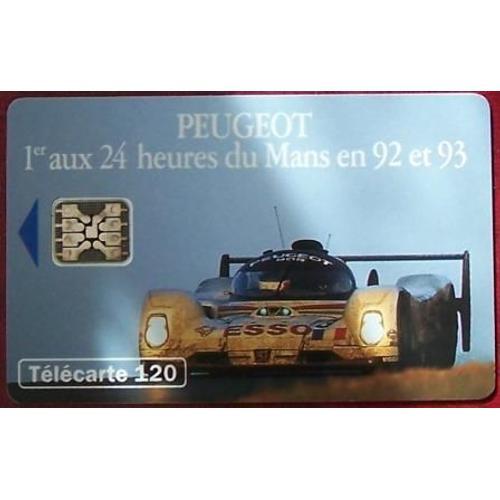 Telecarte Peugeot 120u 07/1993 N°46828 on Productcaster.