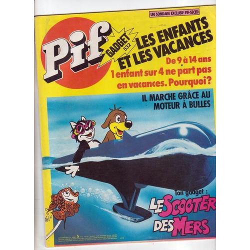 Pif Gadget N° 532 : Le Scooter Des Mers on Productcaster.