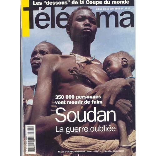 Telerama N° 2526 Du 13/06/1998 on Productcaster.