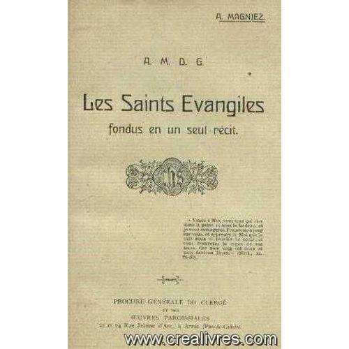 Les Saints Evangiles Fondus En Un Seul Recit on Productcaster.