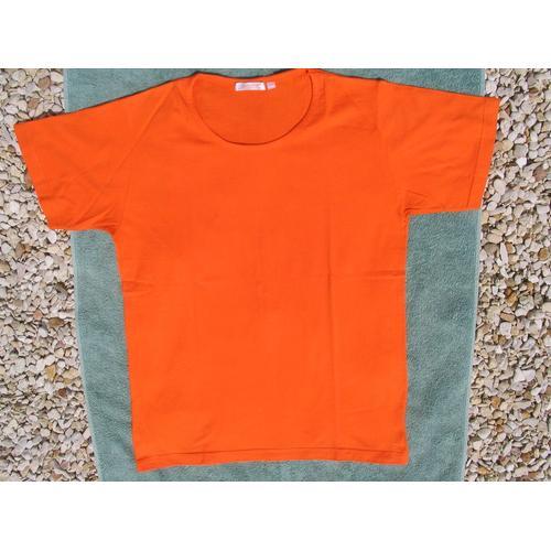 T-Shirt Miss Now , Orange, Manches Courtes, Taille 38/40 on Productcaster.