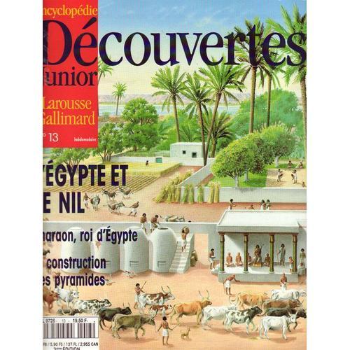 Encyclopedie Decouverte Junior N° 13 : L'egypte Et Le Nil on Productcaster.