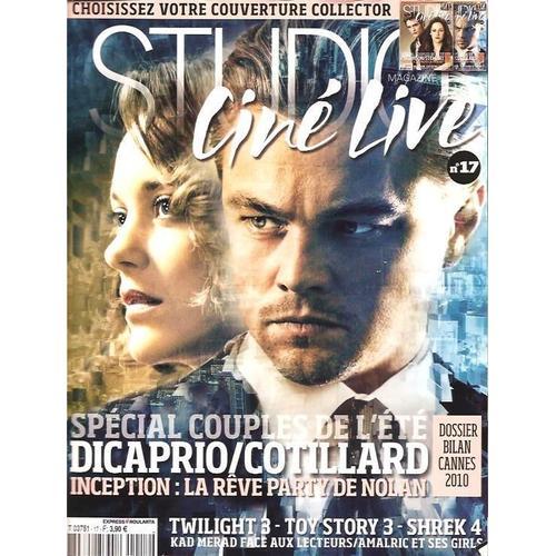 Studio Cine Live N° 17 : Di Caprio/Cotillard Inception/ La Rêve Pa... on Productcaster.