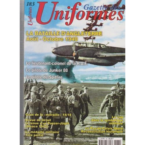 Gazette Des Uniformes N° 183 on Productcaster.