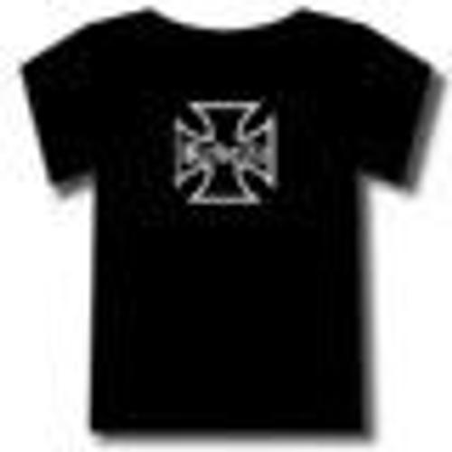 T-Shirt Croix Teutonique Rebel, Croix De Fer, Biker, Motards, Avent... on Productcaster.