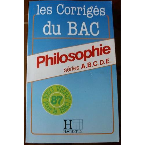 Les Corrigés Du Bac 87 on Productcaster.