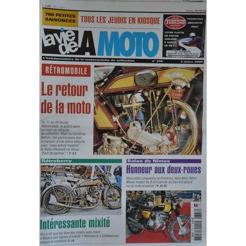 La Vie De La Moto Lvm N° 376 : Rétromobile, Rétroberry, Salon De N... on Productcaster.