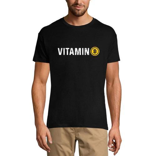 Homme Tee-Shirt Vitamine Bitcoin - Chemise Btc Hodl - Idée Crypto -... on Productcaster.