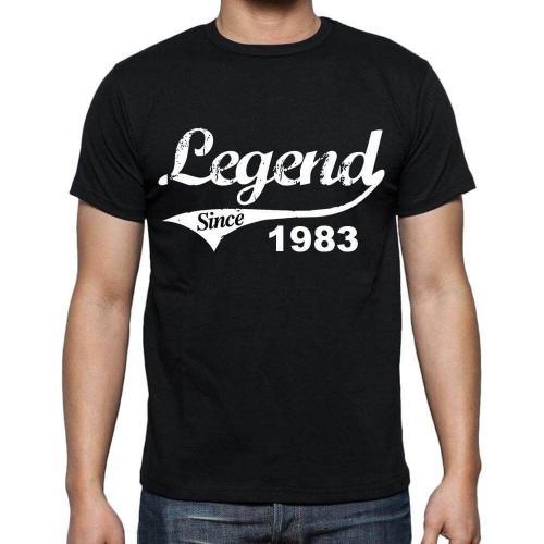 Homme Tee-Shirt Une Légende Depuis 1983 - Legend Since 1983 - 41 An... on Productcaster.