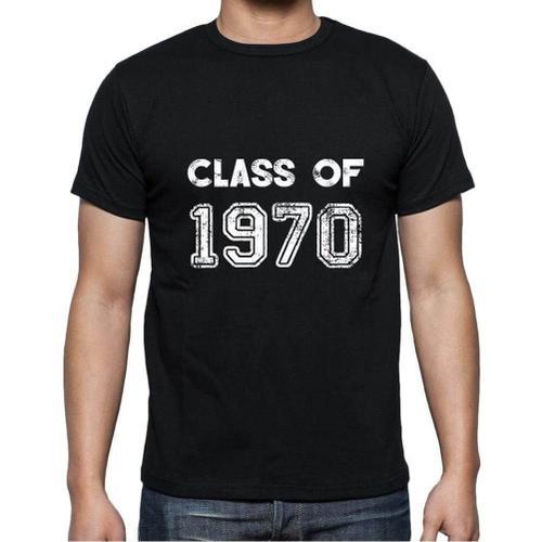 Homme Tee-Shirt Classe De 1970 - Class Of 1970 - 54 Ans T-Shirt Gra... on Productcaster.