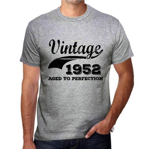 Homme Tee-Shirt Vieilli À La Perfection 1952 - Aged To Perfection 1... on Productcaster.