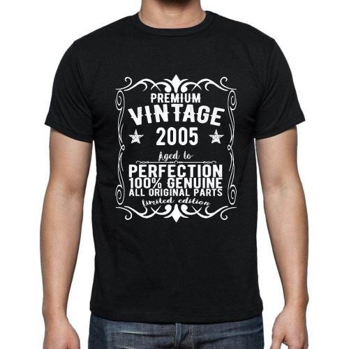 Homme Tee-Shirt - All Original Parts Aged To Perfection 2005 - 19 A... on Productcaster.