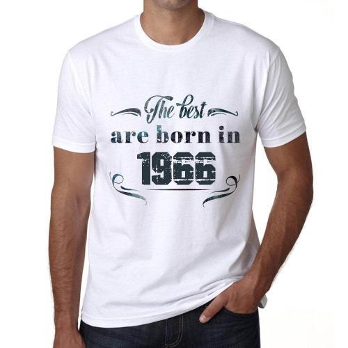 Homme Tee-Shirt Les Meilleurs Sont Nés En 1966 - The Best Are Born ... on Productcaster.