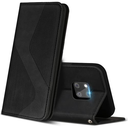 Coque Pour Huawei Mate 20 Pro, Premium Etui Housse En Cuir De Prote... on Productcaster.