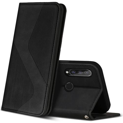 Coque Pour Huawei P30 Lite/Nova 4e, Premium Etui Housse En Cuir De ... on Productcaster.