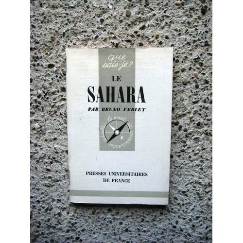 Le Sahara. Collection " Que Sais-Je " - Le Point Des Connaissances ... on Productcaster.