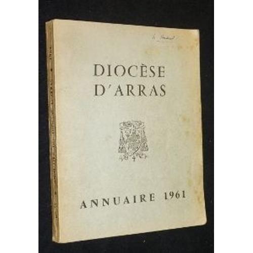 Annuaire Du Diocèse D'arras. Année 1961 on Productcaster.