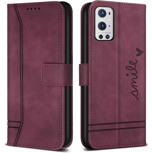 Coque Pour Oneplus 9 Pro 5g / Oneplus 9 Pro 5g, Etui Cuir Avec Magn... on Productcaster.