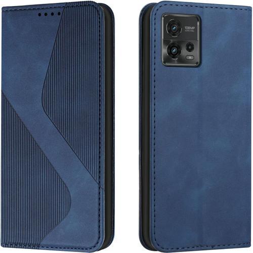 Coque Pour Motorola Moto G72, Etui Motorola Moto G72 Cuir, Housse E... on Productcaster.