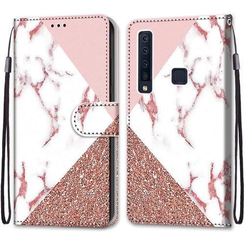 Coque Pour Samsung Galaxy A9 2018 / A9s, Etui En Cuir Pu Portefeuil... on Productcaster.