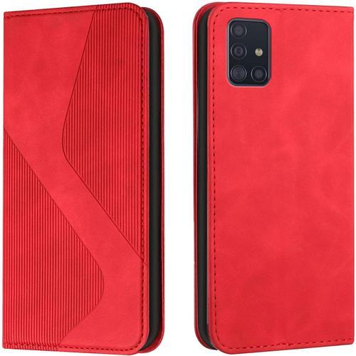 Coque Pour Samsung Galaxy A71 4g, Etui Samsung A71 4g Cuir, Housse ... on Productcaster.