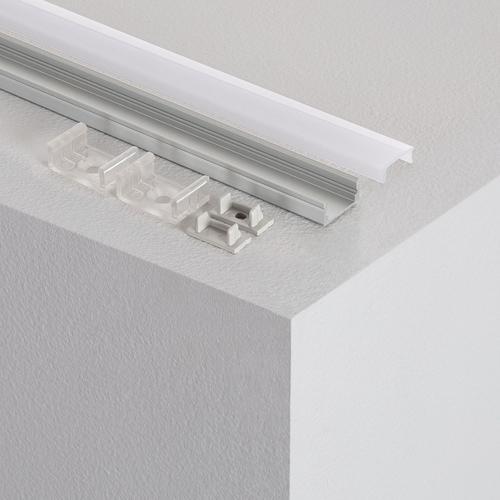 Profilé Aluminium En Saillie Avec Capot Continu Pour Ruban Led Jusq... on Productcaster.