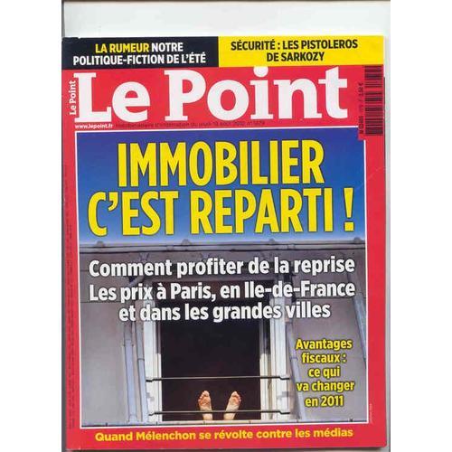 Le Point N° 1979 : Immobilier C'est Reparti ! Comment Profiter De ... on Productcaster.