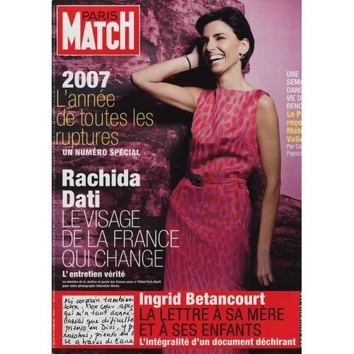 Paris Match 06-12-2007 N° 3055 : Patrick Demarchelier / Calendrrie... on Productcaster.